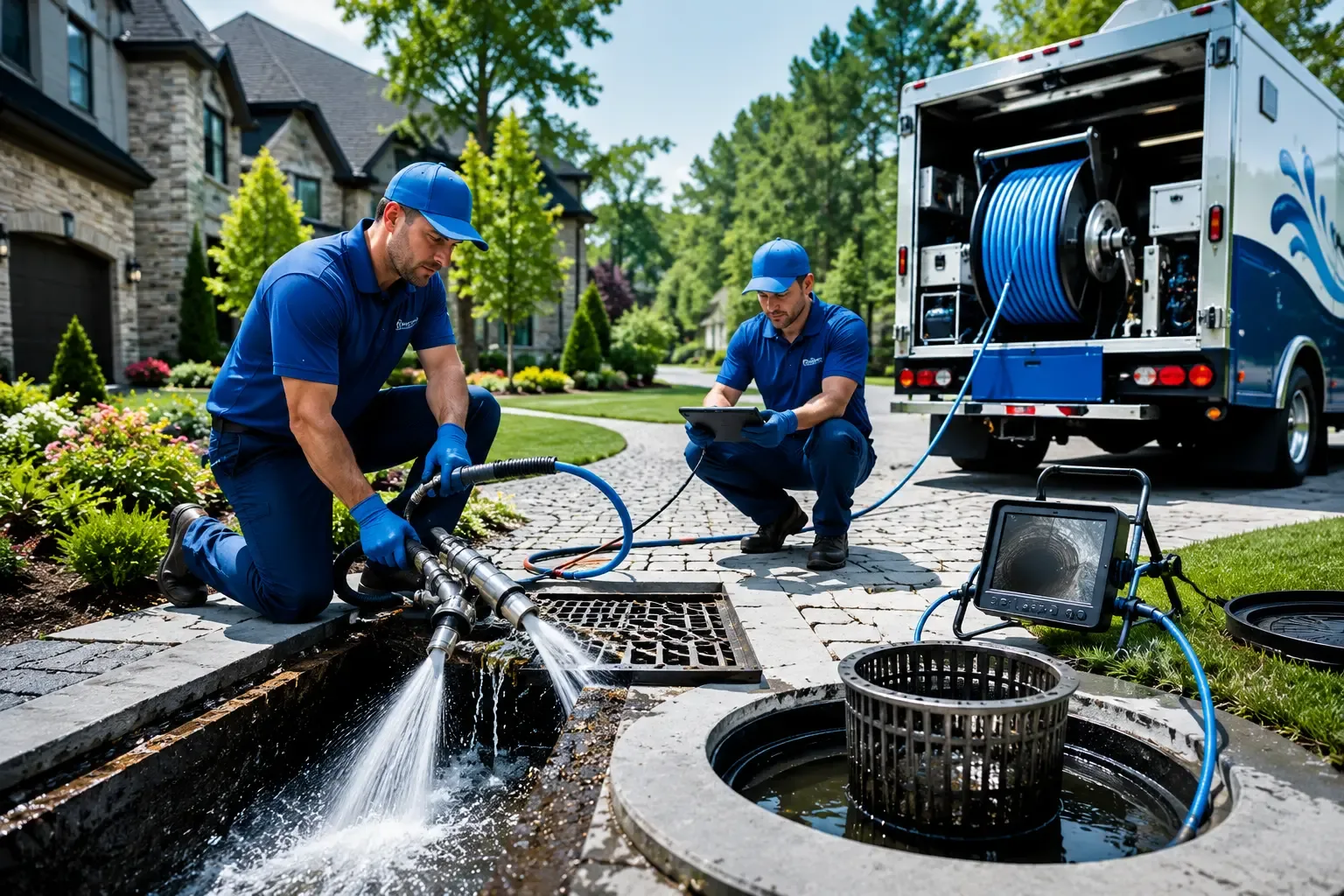 Local outdoor drain cleaning professionals in Oskaloosa, KS