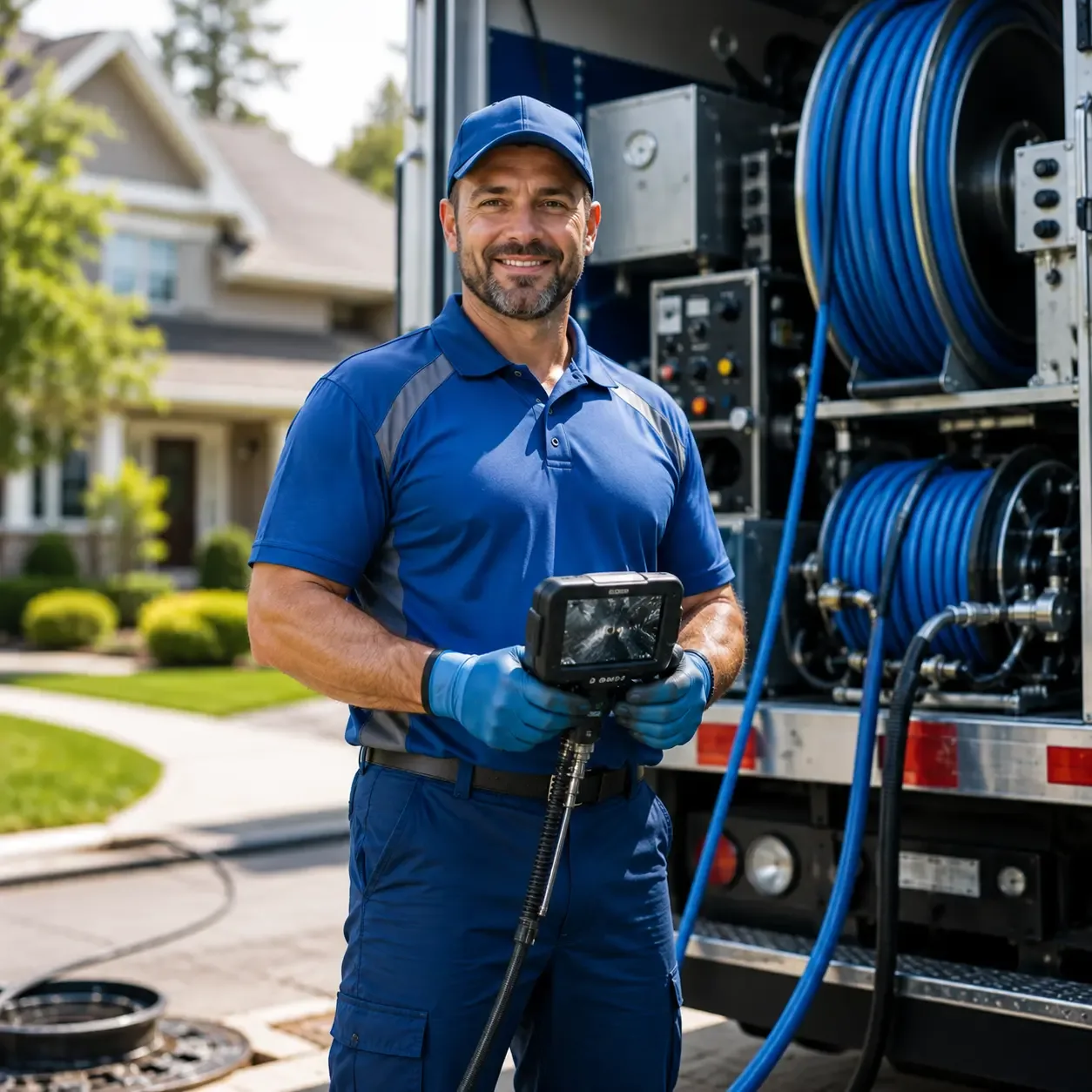 Local outdoor drain cleaning specialists in Oskaloosa, KS